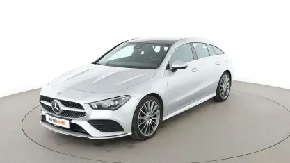 Gebraucht Mercedes CLA200 Shooting Brake AMG line 163 PS (119 kW) 2021 Silber Kombi