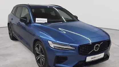 Bursting bluemetallic Gebraucht 2021 Volvo V60 R-Design Kombi | 26.790 € (Guter Preis)