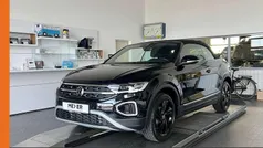 Deep black perleffekt / schwa Gebraucht 2024 VW T-Roc Cabriolet Style Cabrio | 33.990 € (Fairer Preis)