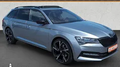 Business grau metallic Gebraucht 2019 Skoda Superb Sport Kombi | 28.990 € (Etwas zu teuer)