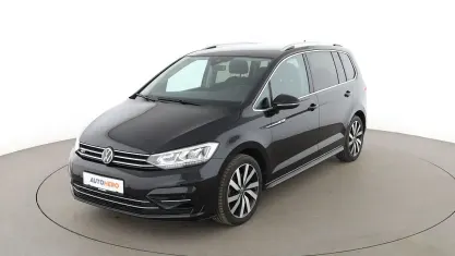 Gebraucht VW Touran Highline 150 PS (110 kW) 2022 Schwarz Van / Kleinbus