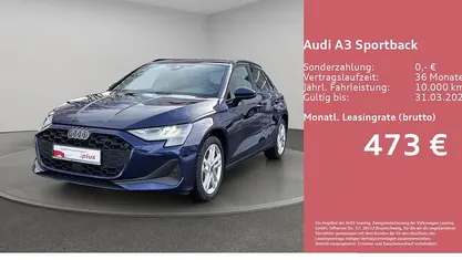 Gebraucht Audi A3 Ambiente 116 PS (85 kW) 2025 Blau Limousine