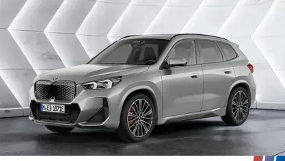 Ny BMW iX1 M Sport 230 kW (313 HK) 2025 Sølv SUV