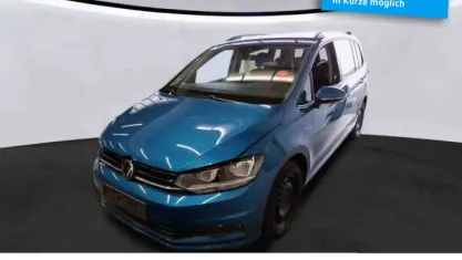 Gebraucht VW Touran Trendline 150 PS (110 kW) 2023 Caribbean blue metallic Van / Kleinbus