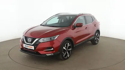 Gebraucht Nissan Qashqai Tekna 116 PS (85 kW) 2017 Rot SUV