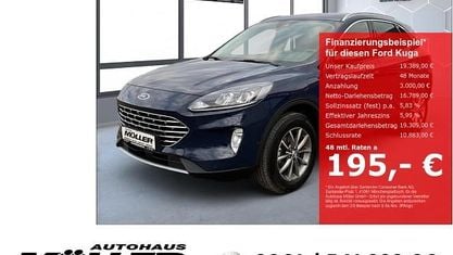 Używany Ford Kuga Titanium 224 KM (164 kW) 2021 Niebieski SUV