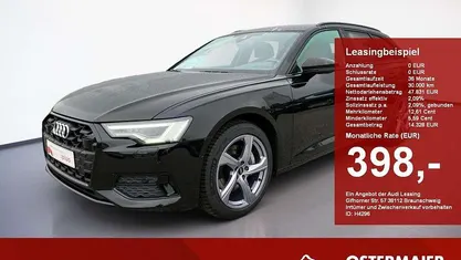 Mythosschwarz Gebraucht 2025 Audi A6 Advanced Plus Kombi | 49.780 € (Fairer Preis)