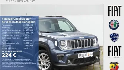 Blau Gebraucht 2023 Jeep Renegade Limited SUV | 23.490 € (Fairer Preis)
