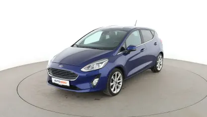 Gebraucht Ford Fiesta Titanium 2018 Blau Kleinwagen