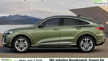 Navarrablau metallic Neu 2025 Audi Q5 Sportback S-Line SUV | 62.557 € (Superpreis)