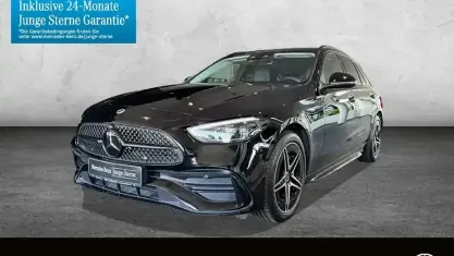 Gebraucht Mercedes C300e Night 204 PS (150 kW) 2023 Schwarz Kombi