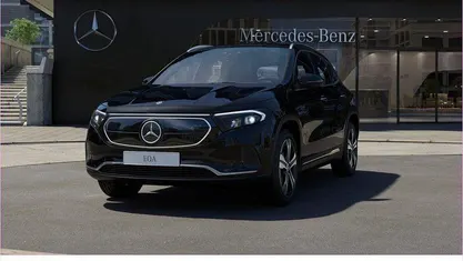 Unilack nachtschwarz Gebraucht 2021 Mercedes EQA300 Electric Art SUV | 32.890 € (Etwas zu teuer)