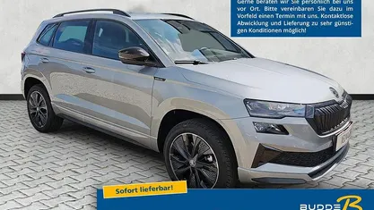Neu Skoda Karoq SportLine 150 PS (110 kW) 2026 Smokey diamondsilber metallic SUV