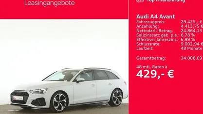 Gebraucht Audi A4 S-Line 163 PS (119 kW) 2022 Kombi