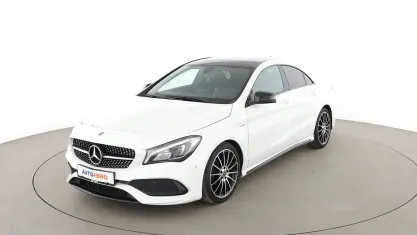 Gebraucht Mercedes CLA200 AMG line 156 PS (114 kW) 2018 Weiß Coupé