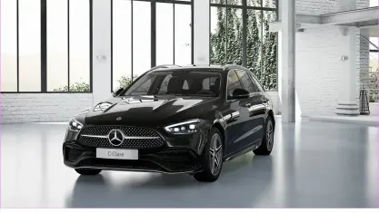 Gebraucht Mercedes C300 Premium 258 PS (189 kW) 2025 Lack obsidianschwarz met Kombi
