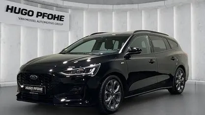 Schwarz Gebraucht 2024 Ford Focus ST-Line X Kombi | 24.750 € (Fairer Preis)