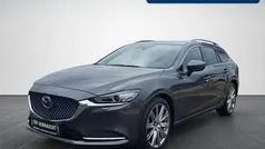 Machine gray metallic Gebraucht 2023 Mazda 6 Takumi-Line Kombi | 32.580 € (Fairer Preis)