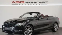 Schwarz Gebraucht 2016 BMW 220 Sport Line Cabrio | 21.900 € (Teuer)