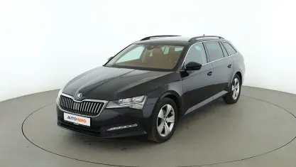 Gebraucht Skoda Superb Ambition 150 PS (110 kW) 2020 Schwarz Kombi