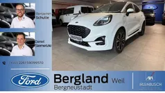 Lackierung solid "frostweiss" weiß Gebraucht 2023 Ford Puma ST-Line Coupé | 20.980 € (Fairer Preis)