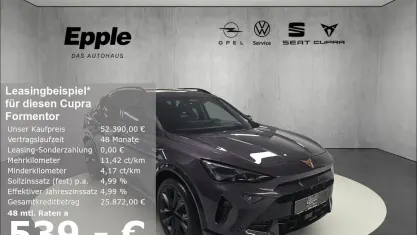 Neu Cupra Formentor VZ 272 PS (200 kW) 2026 Violett SUV