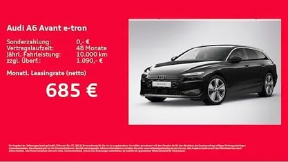 Schwarz Neu 2026 Audi A6 e-tron Ambiente Kombi | 76.191 €