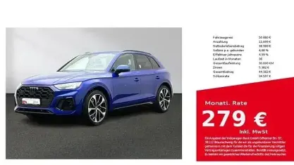 Second-hand Audi SQ5 Ambiente 341 CP (250 kW) 2023 Albastru SUV