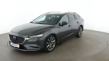 Gebraucht Mazda 6 Sports-Line 194 PS (142 kW) 2018 Grau Kombi