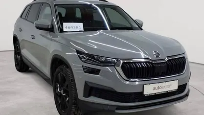 Stahlgrau uni Gebraucht 2022 Skoda Kodiaq Clever SUV | 23.590 € (Fairer Preis)