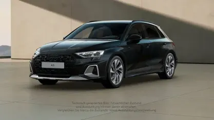 Gebraucht Audi A3 Sport 204 PS (150 kW) 2025 Mythosschwarz metallic Limousine