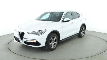 Gebraucht Alfa Romeo Stelvio Super 280 PS (205 kW) 2018 Weiß SUV