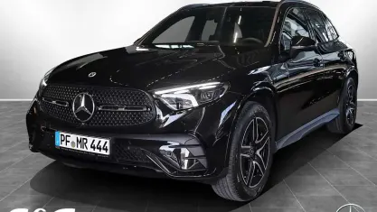 Gebraucht Mercedes GLC220 Night 197 PS (144 kW) 2026 Metalliclack obsidianschwarz met SUV