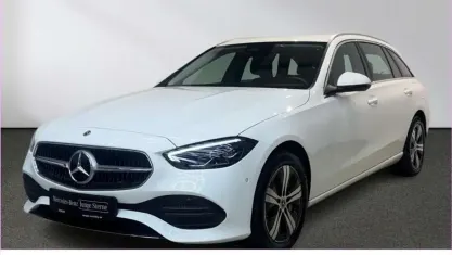 Brugt Mercedes C300e Avantgarde 204 HK (150 kW) 2024 Hvid Sedan