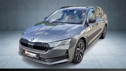 Graphitegrau metallic Gebraucht 2025 Skoda Octavia SportLine Kombi | 37.370 € (Fairer Preis)