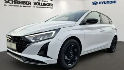 Neu Hyundai i20 Blackline 90 PS (66 kW) 2026 Weiß Kleinwagen