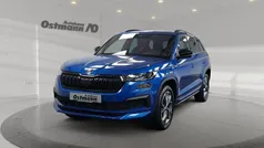 Raceblau metallic Gebraucht 2024 Skoda Kodiaq SportLine SUV | 45.450 € (Fairer Preis)