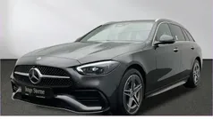 Grau Gebraucht 2024 Mercedes C300e AMG | 46.860 € (Superpreis)