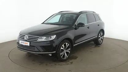 Gebraucht VW Touareg Terrain Tech 262 PS (192 kW) 2016 Schwarz SUV