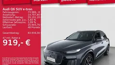 Gebraucht 2025 Audi Q6 e-tron S-Line SUV | 73.989 € (Superpreis)