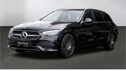 Unilack schwarz Gebraucht 2023 Mercedes C180 Avantgarde Kombi | 30.980 € (Guter Preis)