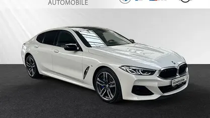 Gebraucht BMW M850 M Sport 530 PS (389 kW) 2023 Mineralweiss metallic Coupé