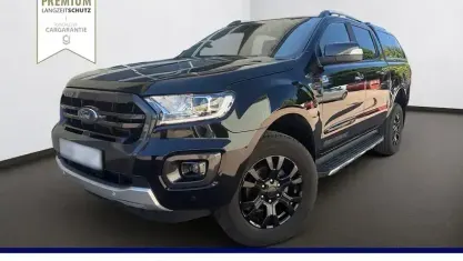 Gebraucht Ford Ranger Wildtrack 212 PS (155 kW) 2022 Obsidianschwarz Pickup