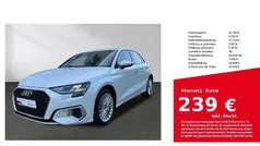 Weiß Gebraucht 2022 Audi A3 Sportback e-tron Advanced Limousine | 21.940 € (Guter Preis)