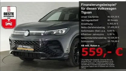 Gebraucht VW Tiguan R-line 193 PS (141 kW) 2025 Grau SUV