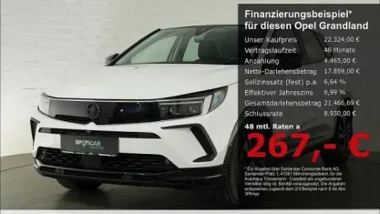 Gebraucht Opel Grandland X 145 PS (106 kW) 2024 Weiß SUV