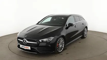 Gebraucht Mercedes CLA220 Shooting Brake AMG line 190 PS (139 kW) 2019 Schwarz Kombi