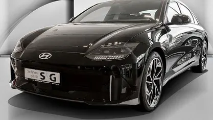 Schwarz) (schwarz Gebraucht 2024 Hyundai Ioniq 6 Techniq Limousine | 34.577 € (Superpreis)