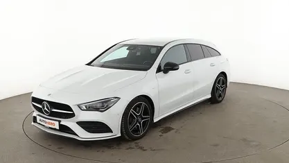 Gebraucht Mercedes CLA200 Shooting Brake AMG line 163 PS (119 kW) 2021 Weiß Kombi