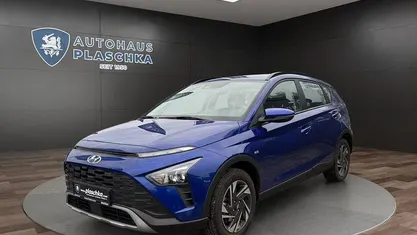 Gebraucht Hyundai Bayon Select 101 PS (74 kW) 2022 Intense blue (blau) SUV